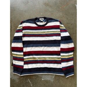 Vintage y2k striped sweater